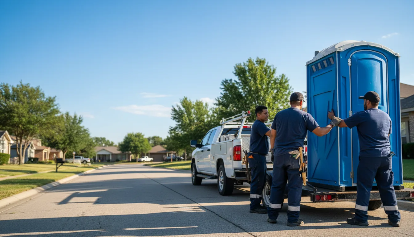 Portable Toilet Rental in Gilberts, IL near me